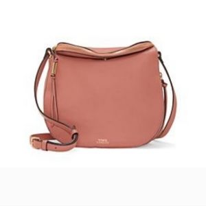 Gorgeous Rosey Pink Vince Camuto Cross Body Bag NWT